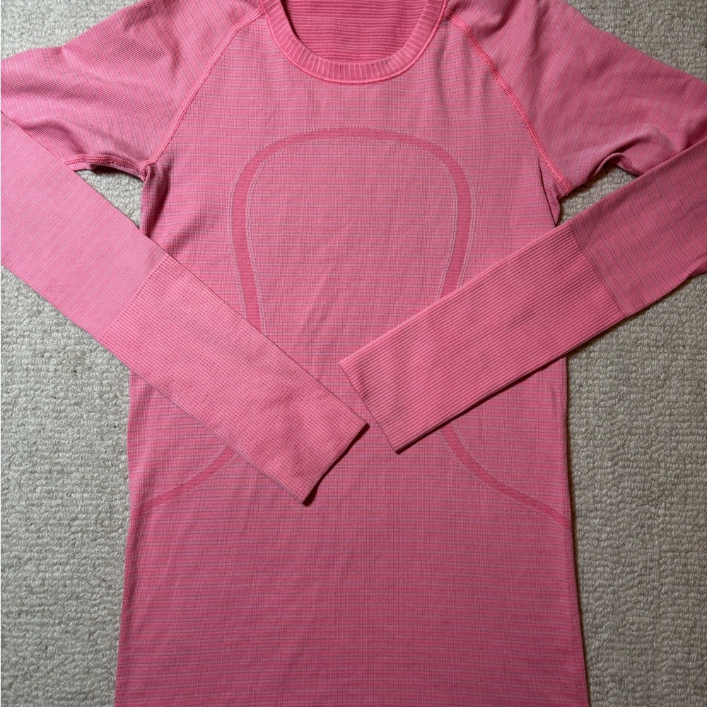 lululemon athletica Pink Long Sleeve Top